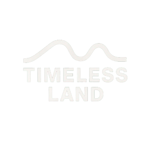 Logo officiel Timeless Land - marque dédiée à la restauratiom, l'entretien et la personnalisation de véhicules Land Rover d'époque